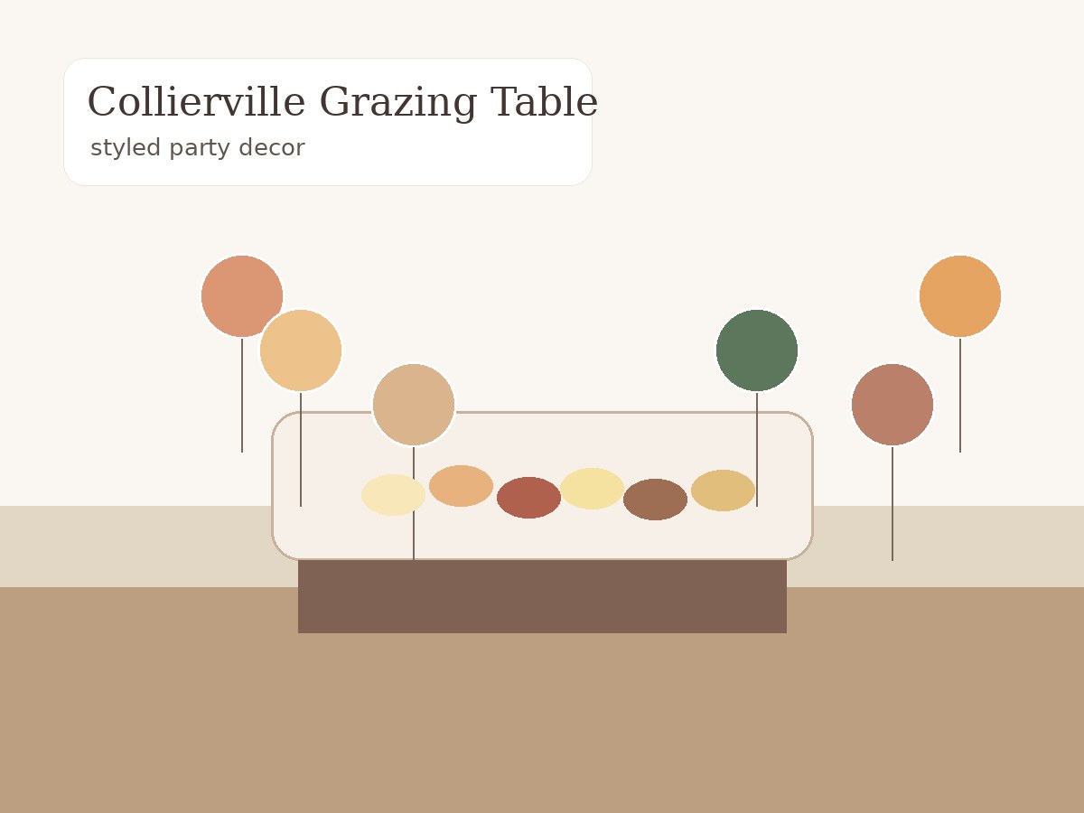 Collierville party decor and celebration setup styling